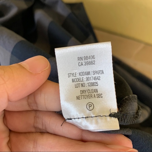 Theory Grey & Black Checkered Shift Dress - Picture 7 of 8